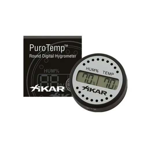 [9328] Hygrometer - Xikar Digital Round Hygrometer
